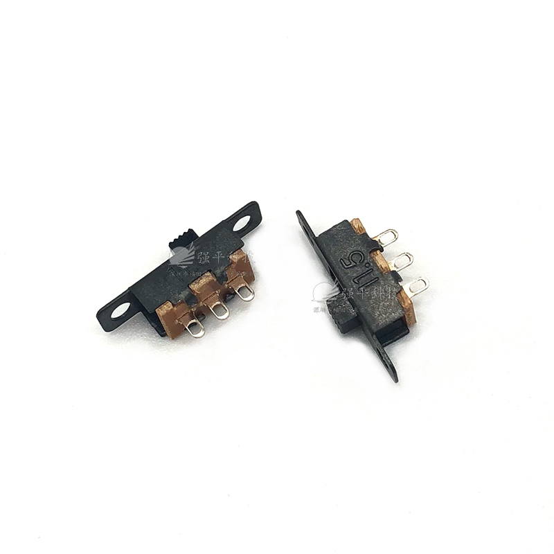 拨动开关 SS12F15G2 两档三脚立式上拨微型滑动电源