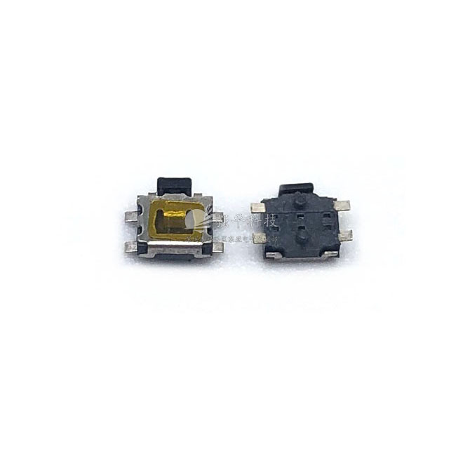 轻触开关 3x4x1.3mm 四脚小乌龟 贴膜有柱 防尘