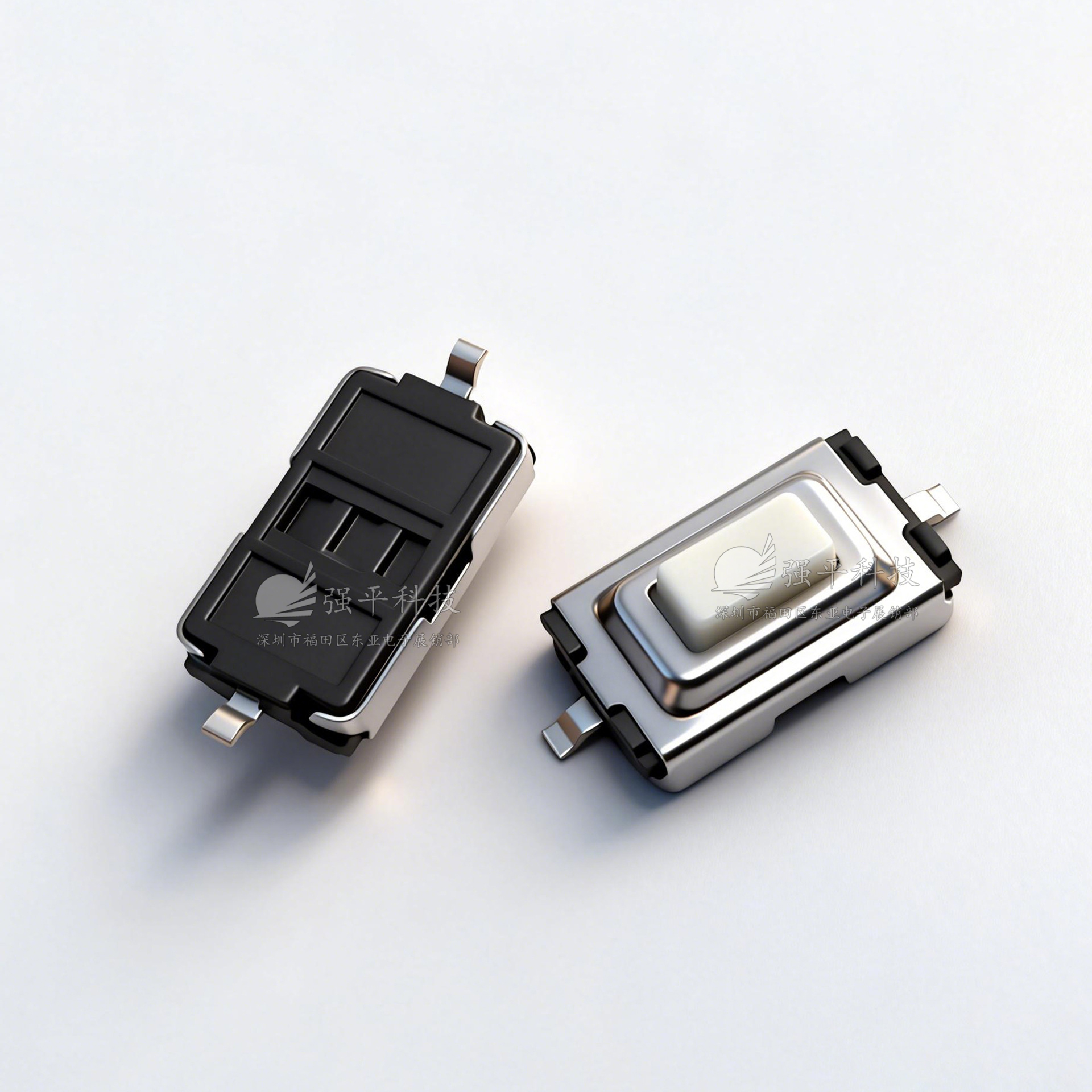 轻触开关 3x6x2.5mm 两脚贴片