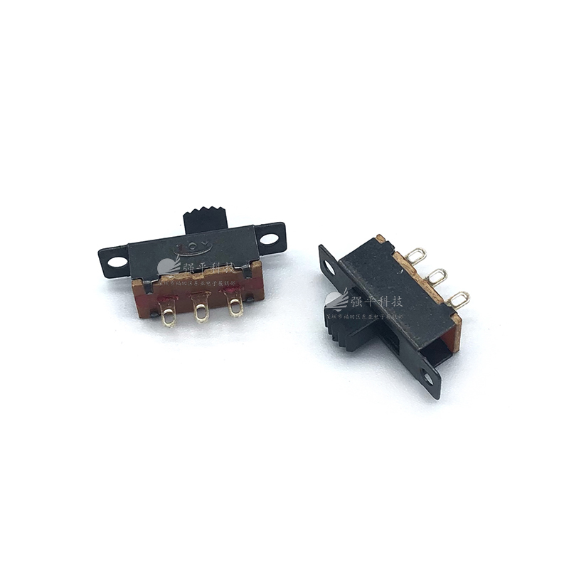拨动开关 SS12F25G7 两档三脚立式上拨微型滑动电源