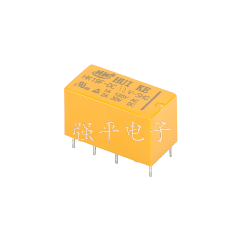 继电器 汇科 (HUIKE)  HK19F-DC5V/12V/24V-SHG 八脚