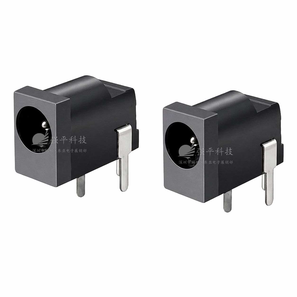 电源插座  DC002 铜针 3.5* 1.1/ 1.3mm 直流电源接口DC电源插座