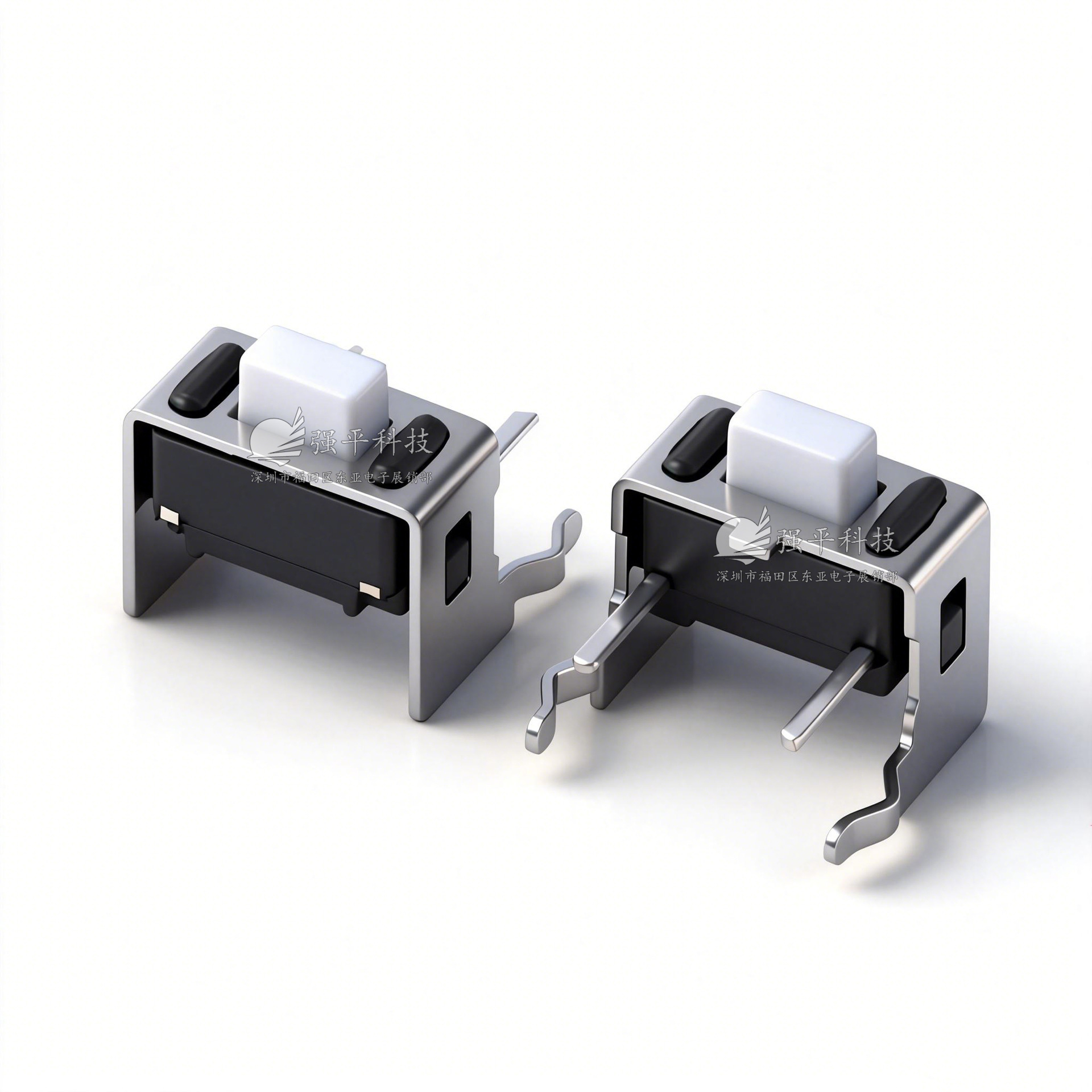 轻触开关 3x6x4.3/5mm 侧按支架