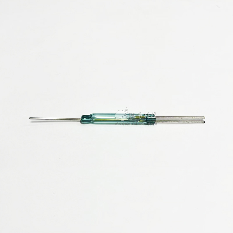 干簧管 5x36mm三脚常闭 绿管银脚磁控开关 电流达3A