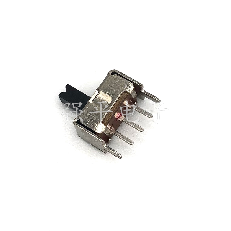 拨动开关 SS12D07VG4 两档三脚2固定脚上拨 微型滑动电源