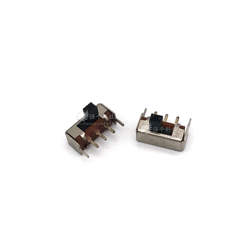 拨动开关 SK12F14G5 两档三脚侧拨2固定脚 滑动电源开关