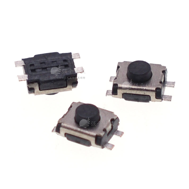 轻触开关 3x4x2mm 1185上按4脚贴片