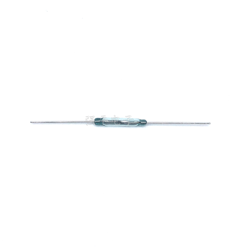 干簧管 ORD324 日本进口原装 2x14mm 两脚常开绿管银脚磁控开关