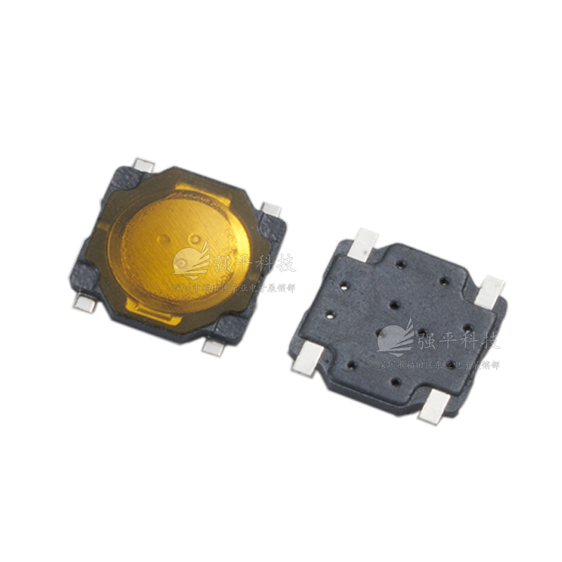 薄膜开关 3.7x3.7x0.35mm 贴片 平脚/包脚