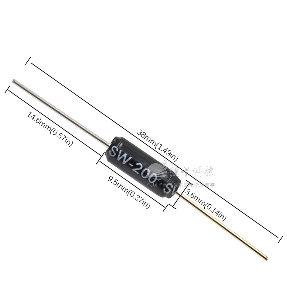 滚珠开关 SW200 角度倾斜摇珠传感器