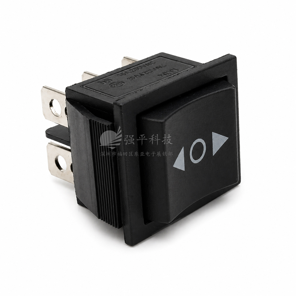 船型开关 KCD4 双复位6脚 16A250V 20A125V 大电流翘板开关 规格书 4