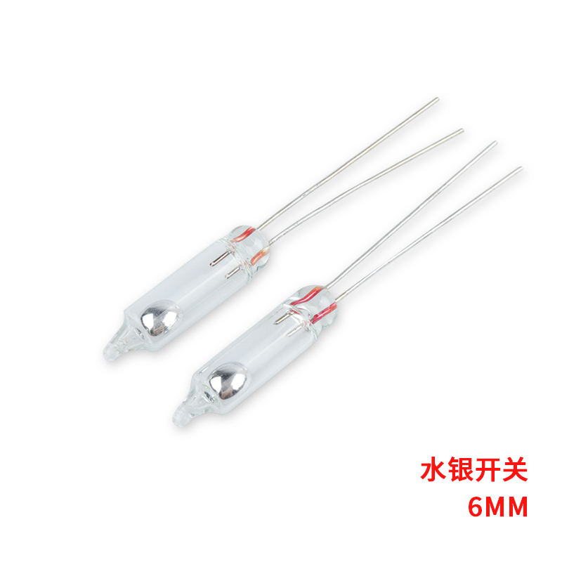 水银开关103 6MM水银  6X20mm 角度倾斜传感器 规格书 1