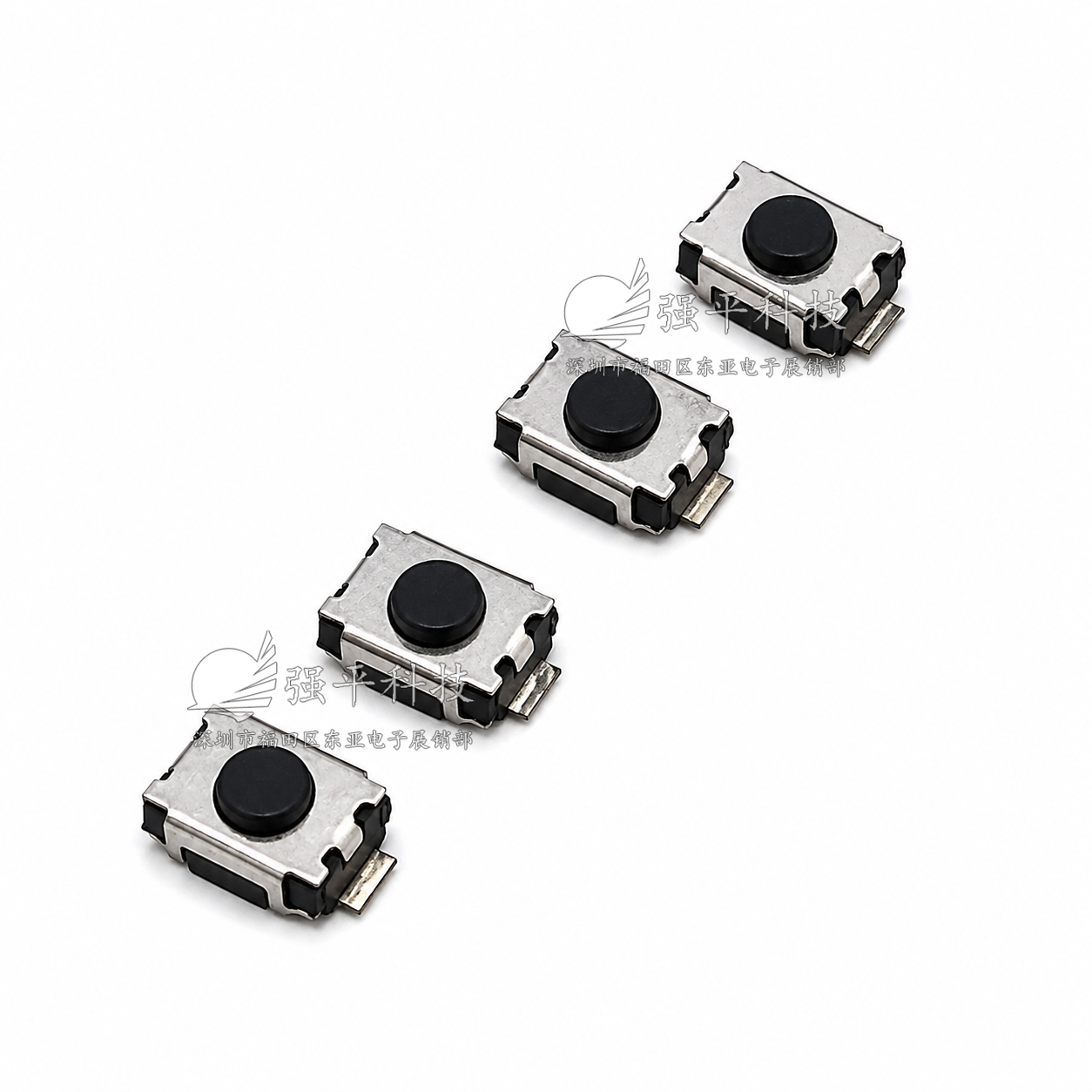 轻触开关 3x4x2.0mm 贴片两脚微型微动按键2脚3*4*2小龟开关 规格书 4