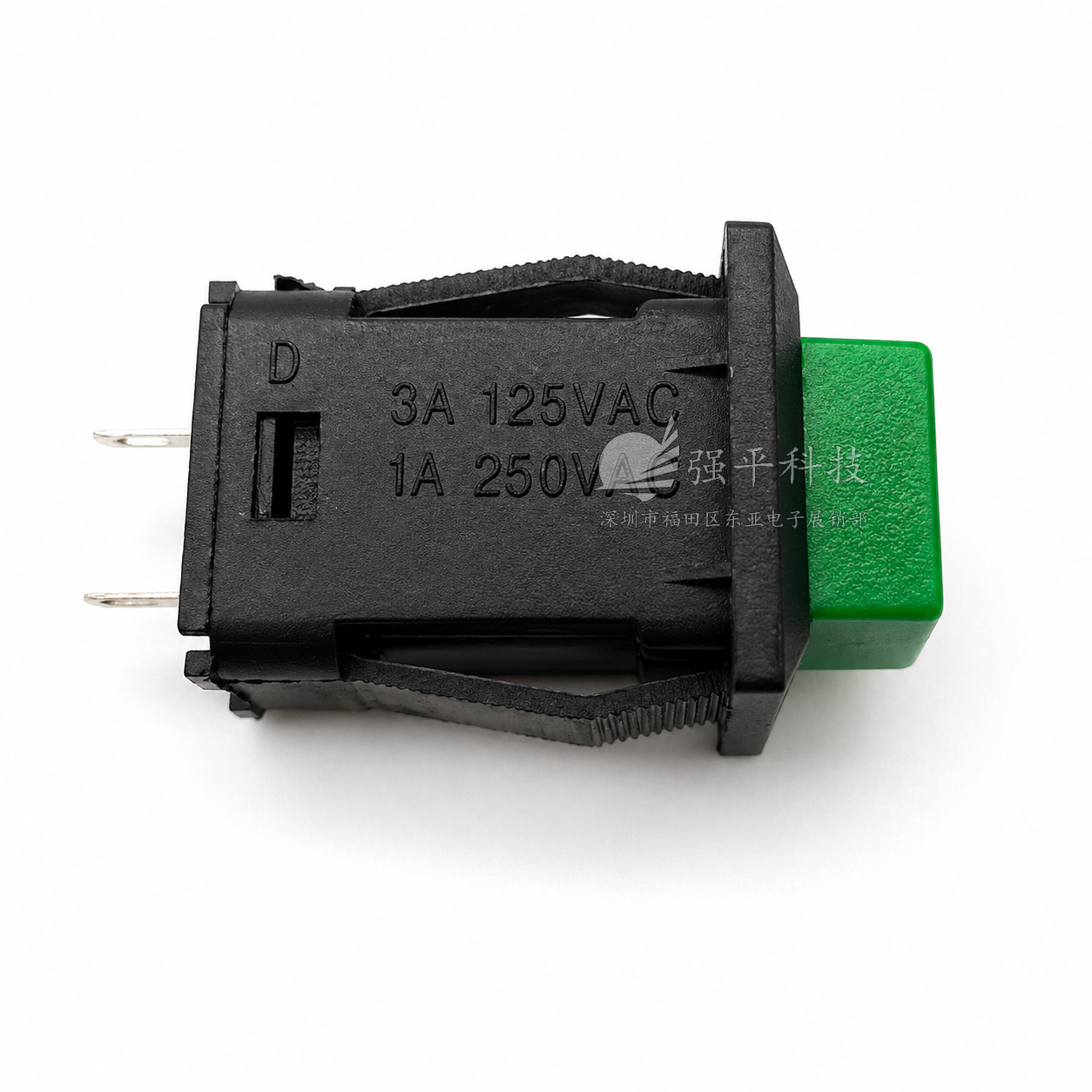 按钮开关 DS-429方形开关 1A250V 3A125V 复位/自锁开关 规格书 4