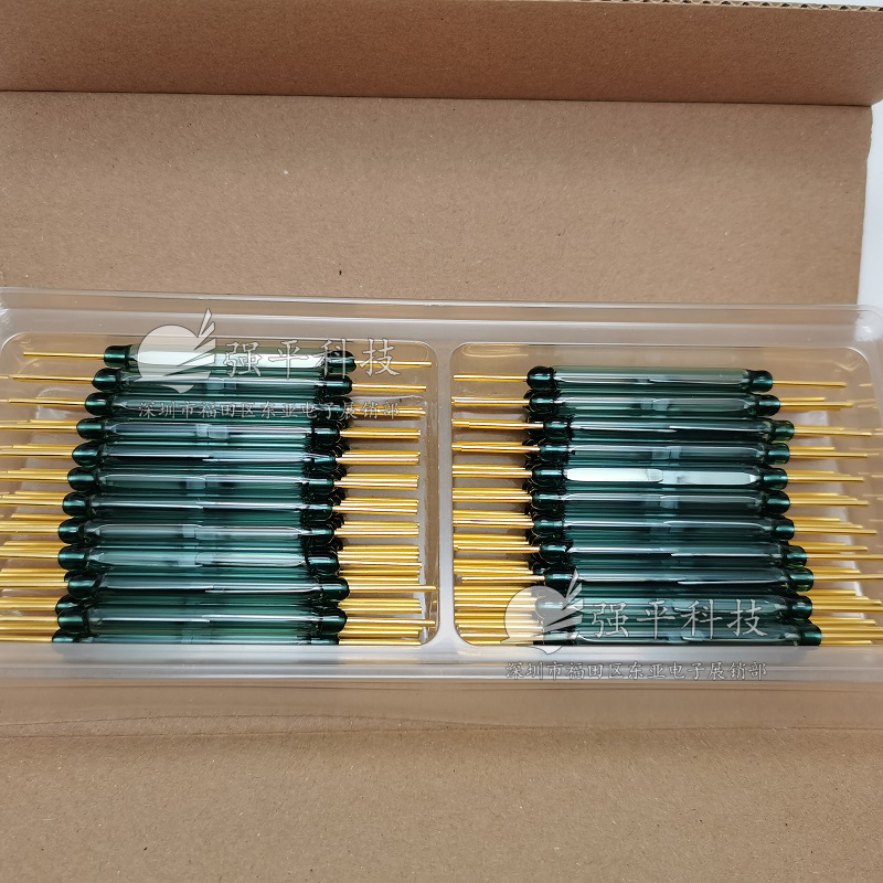 干簧管 5x50mm 俄罗斯原装进口MKA50202 大功率5A 250W 常开金脚磁控开关 5*50MM长 规格书 2