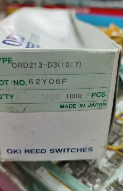干簧管 ORD213-D3 日本进口1.8×5mm常开银脚磁控开关 规格书 3
