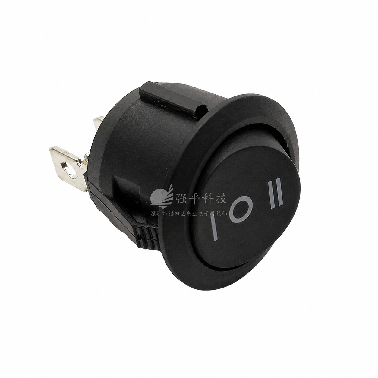 船型开关 KCD1三档圆形  3脚 6A250V 10A125V 23MM 翘板开关 规格书 5