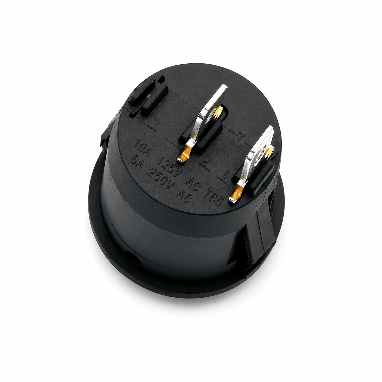 船型开关 KCD1翘板开关 2脚2档圆形6A250V10A125V翘板开关 规格书 4