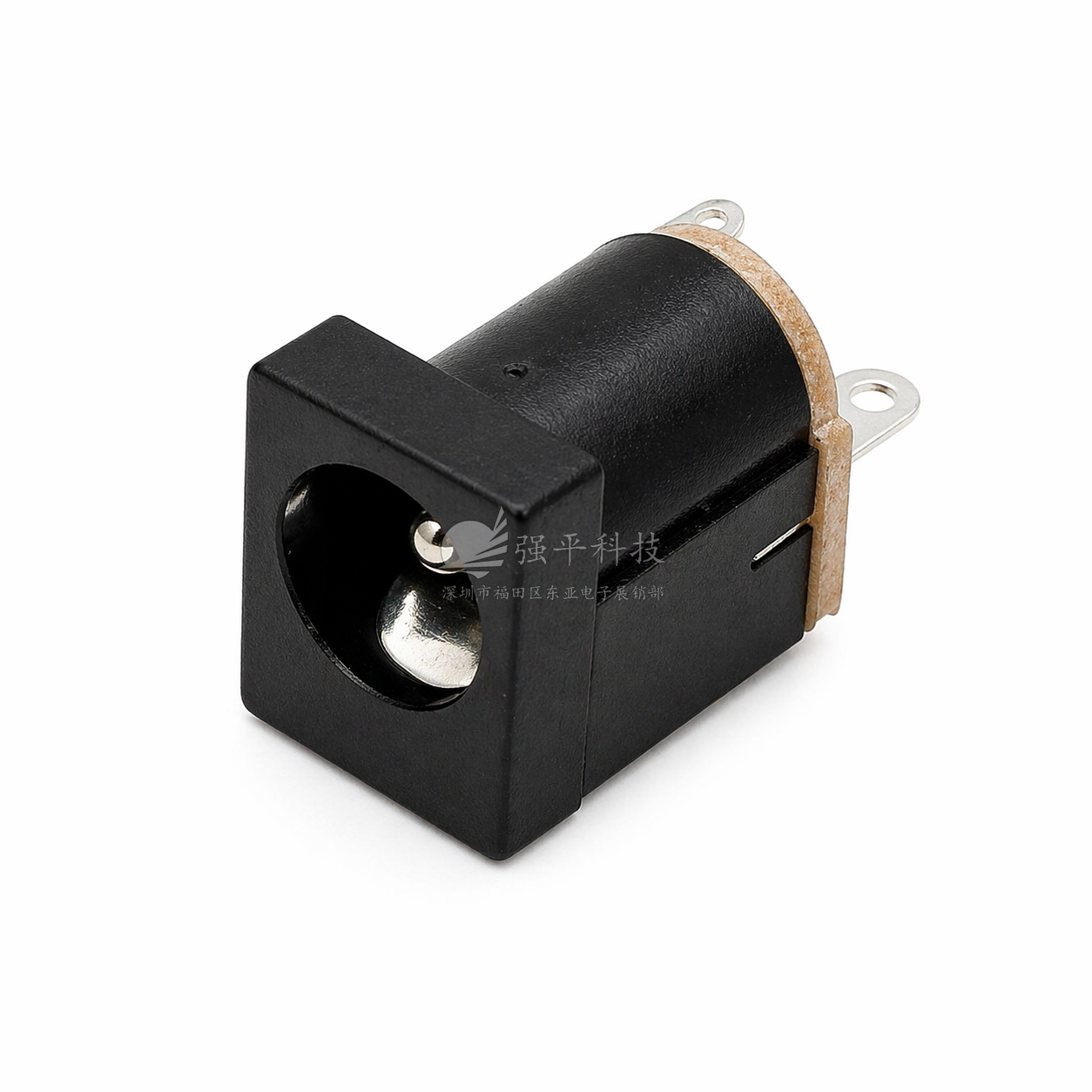 电源插座 DC-012母座 5.5mm*2.1*2.5 立式180度三脚 规格书 4