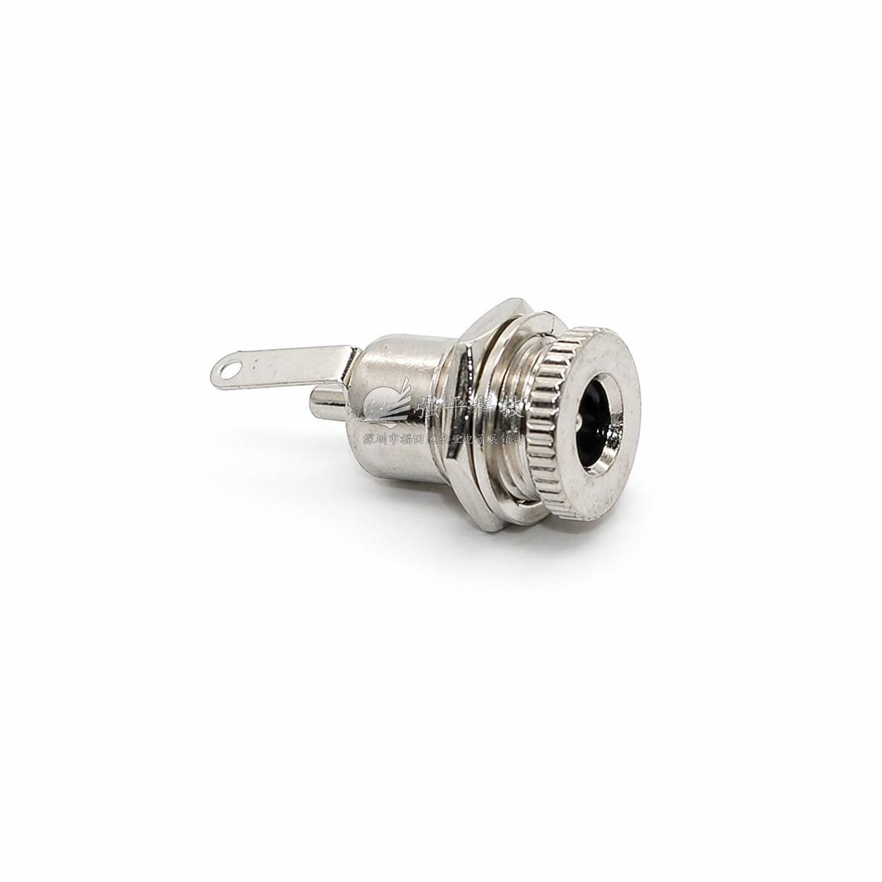 电源插座 DC099 金属公头母座大电流10a带线 5.5*2.1 开孔11mm 规格书 2