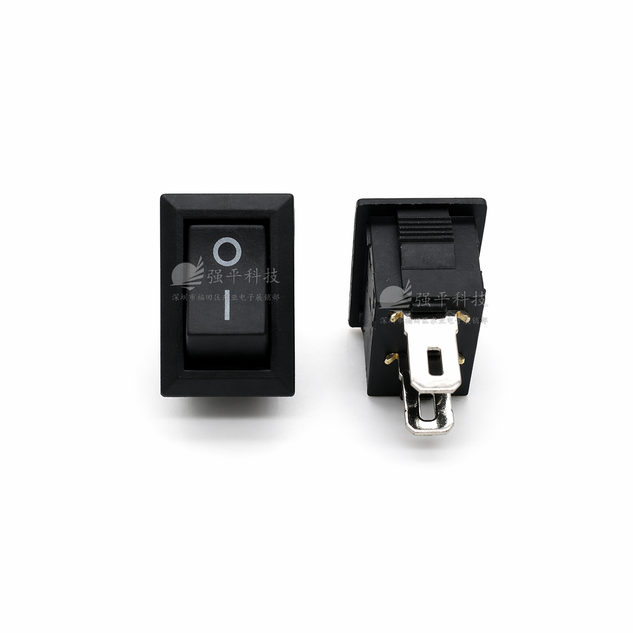 船型开关 KCD11-101迷你小船型开关 2脚2档3A250V10*15mm翘板开关 规格书 3