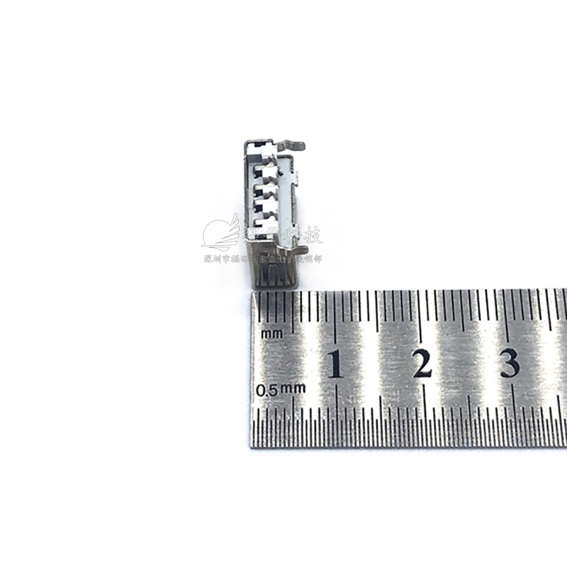 USB连接器 AF沉板180度弯脚直边白胶 插座 规格书 4