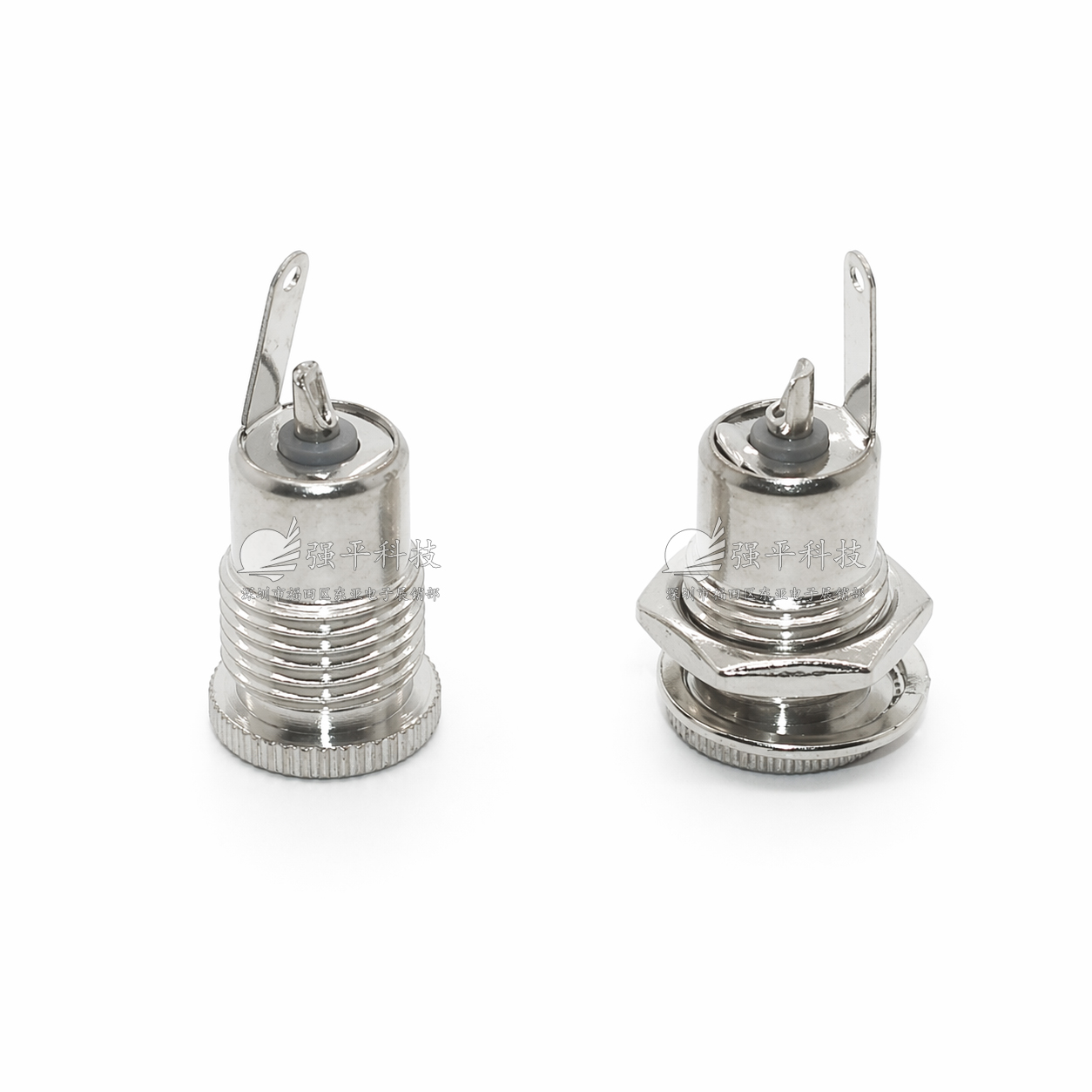 电源插座 DC099 金属公头母座大电流10a带线 5.5*2.1 开孔11mm 规格书 4