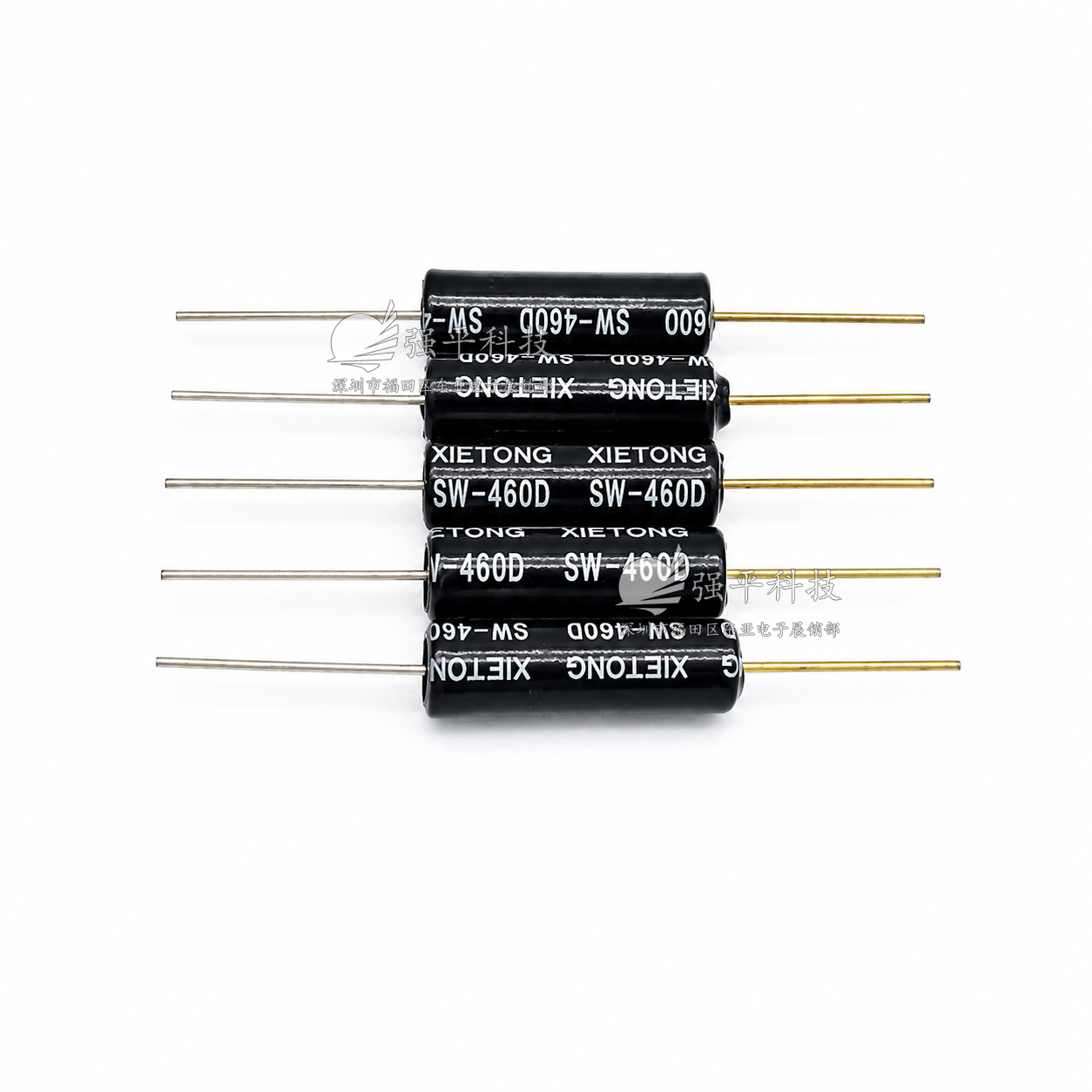 滚珠开关 SW-460D双珠 15mm长 高灵敏摇珠晃动角度倾斜倾倒开关传感器 规格书 3