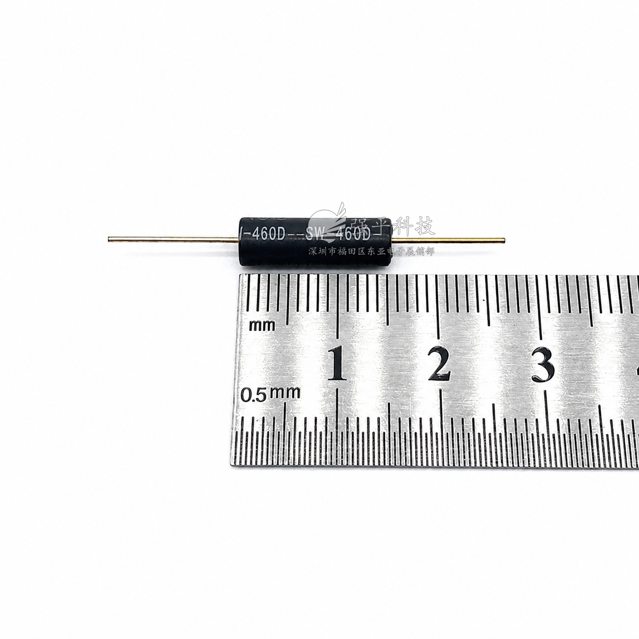 滚珠开关 SW-460D双珠 15mm长 高灵敏摇珠晃动角度倾斜倾倒开关传感器 规格书 2