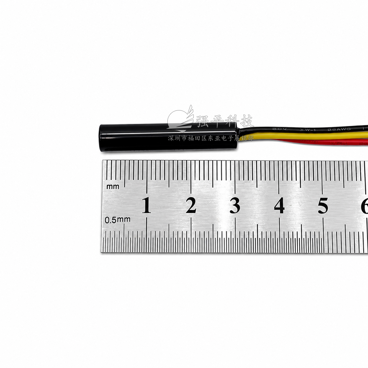 塑封带线干簧管 GPS-01 6x30mm三线 常开常闭转换 线长350mm 规格书 2