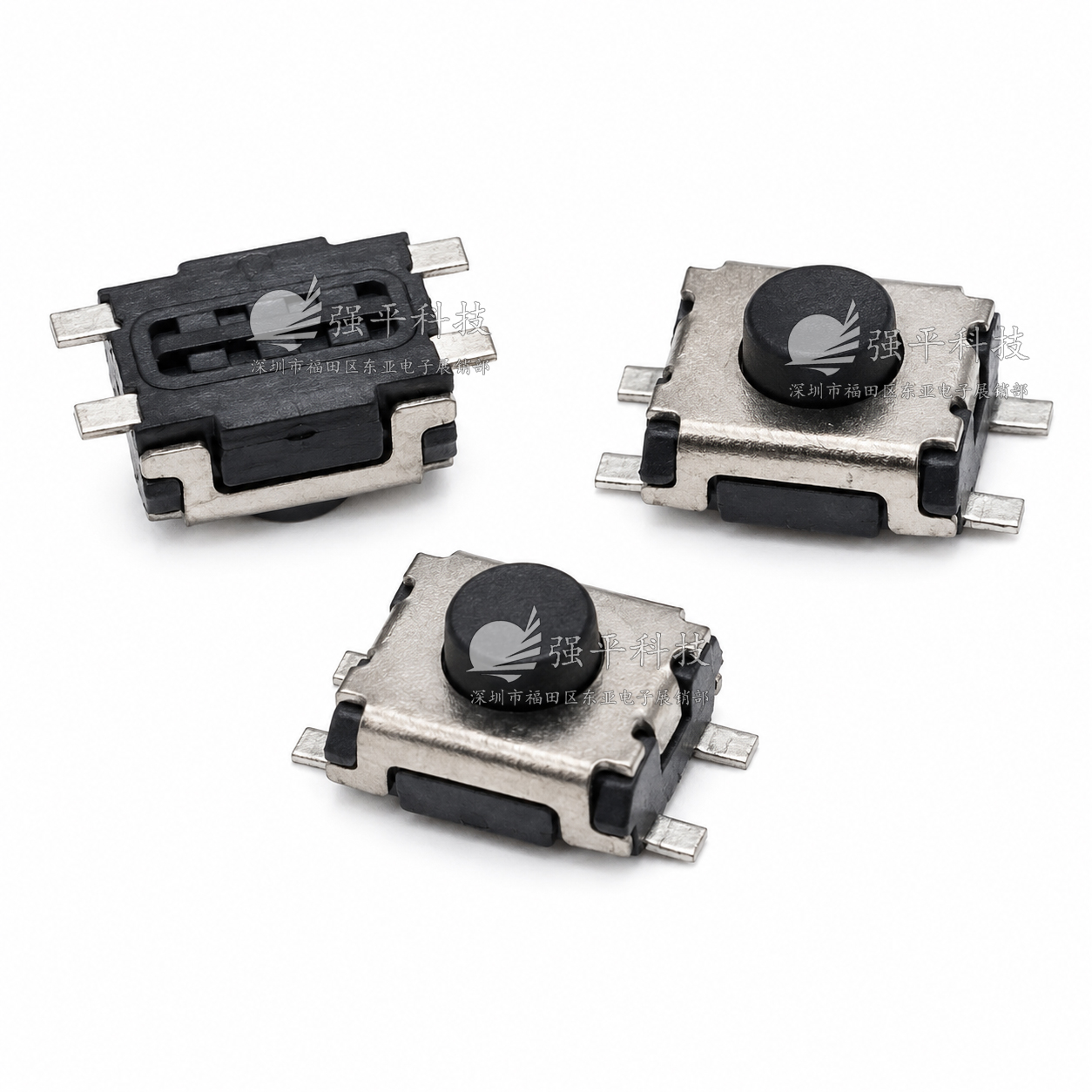 轻触开关 3x4x2mm 四脚贴片上按小龟按钮开关微型按键 规格书 6