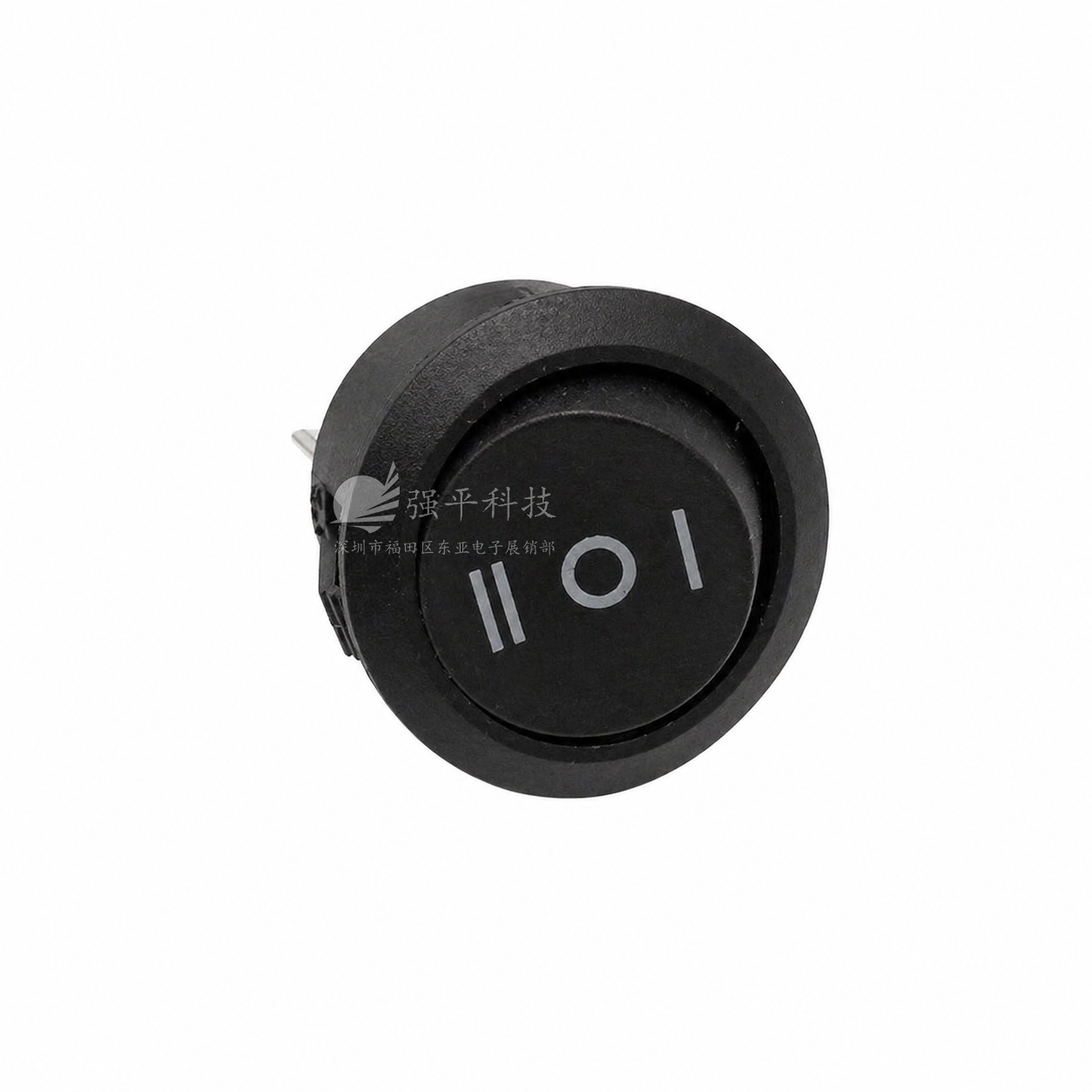 船型开关 KCD1三档圆形  3脚 6A250V 10A125V 23MM 翘板开关 规格书 3