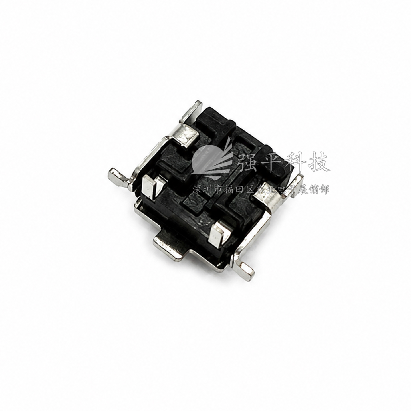 轻触开关 支架贴片半包式 6*6*5mm 按键侧按2P微动按钮SMD贴片6x6x5 规格书 6